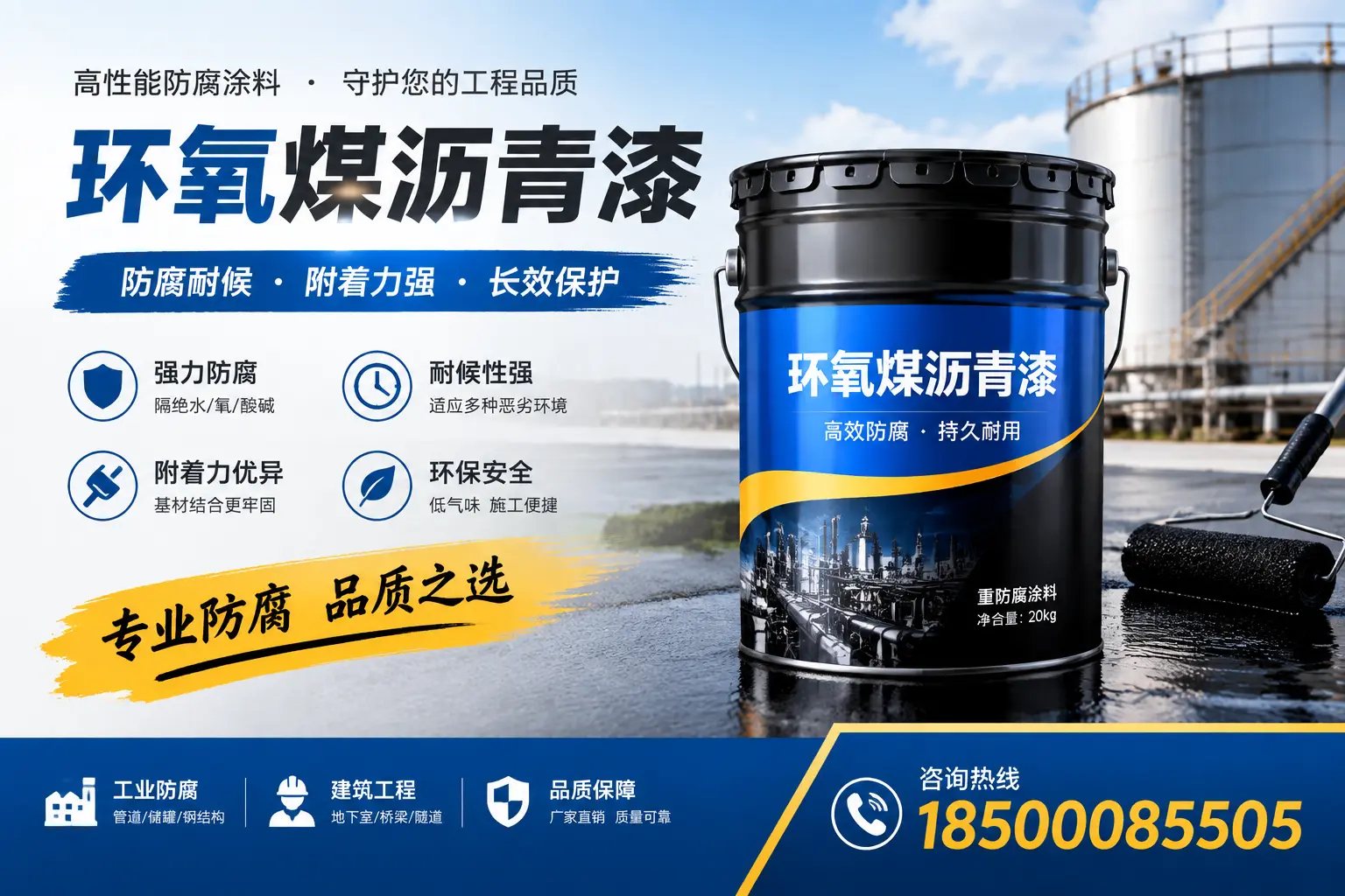 如何选择适合的环氧煤沥青漆?东营市场选型指南